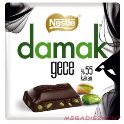   Nestlé Damak táblás csokoládé 60g - pisztáciás étcsokoládé (6 db/#)