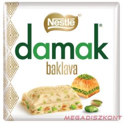   Nestlé Damak táblás csokoládé 60g - baklavás pisztáciás fehércsokoládé (6 db/#)