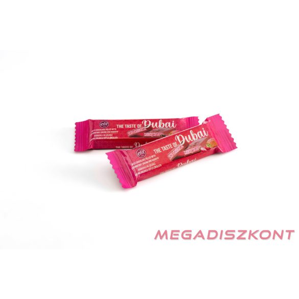 Elit Taste of Dubai 30g - Dubai csokoládé tejcsokoládé eper (24 db/#)