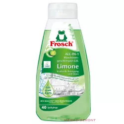   Frosch All-in-1 gépi mosogatógél 650ml - Zöldcitrom (8 db/#)