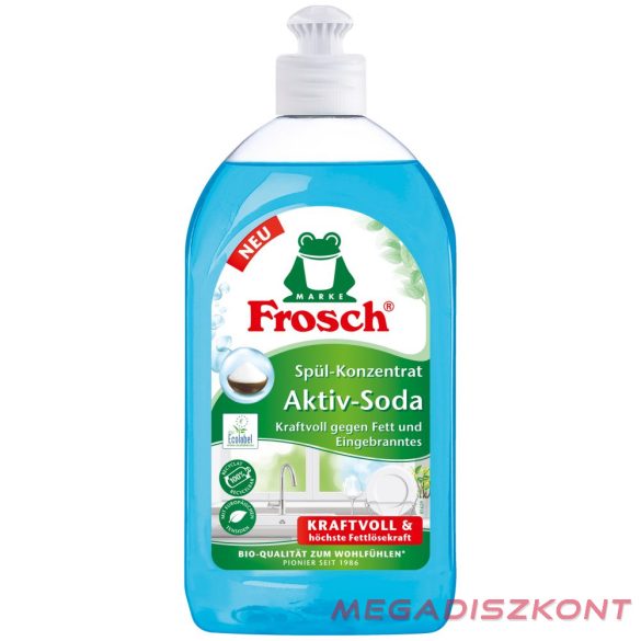 Frosch Mosogatószer 500ml - Aktív szóda (8 db/#)