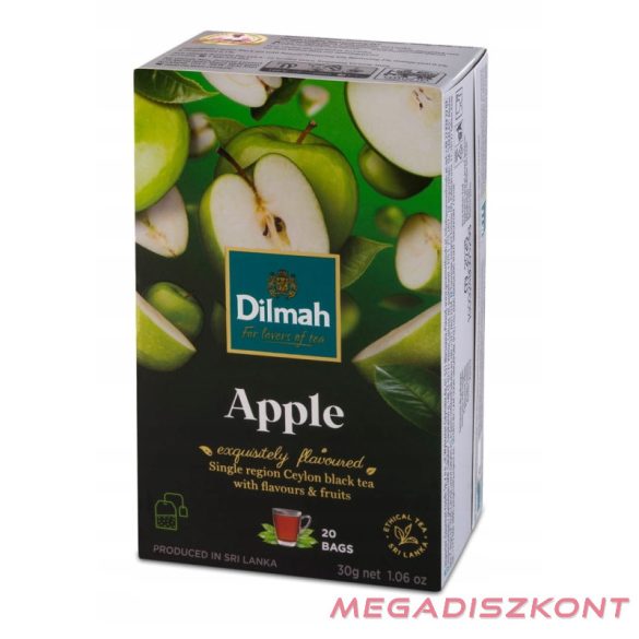 Dilmah fekete tea 20x1,5g - Alma (12 db/#)