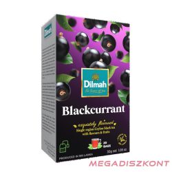 Dilmah fekete tea 20x1,5g - Feketeribizli (12 db/#)