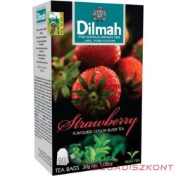 Dilmah fekete tea 20x1,5g - Eper (12 db/#)