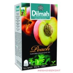 Dilmah fekete tea 20x1,5g - Barack (12 db/#)