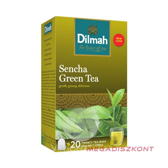 Dilmah zöld tea 20x1,5g - Sencha (12 db/#)