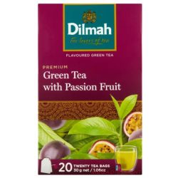 Dilmah zöld tea 20x1,5g - Passion fruit (12 db/#)