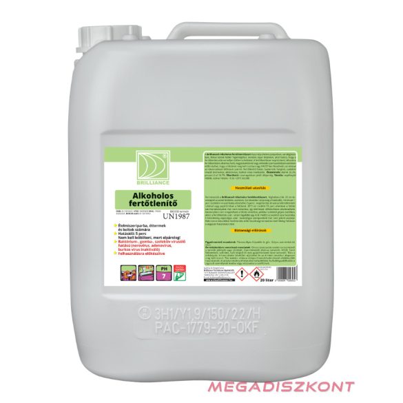 Brilliance Alkoholos fertőtlenítő 20L