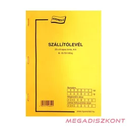 Nyomtatvány szállítólevél A/5 25x6 lapos