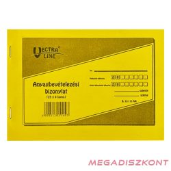   Nyomtatvány anyag bevételezési bizonylat VECTRALINE 25x4 8 tételes