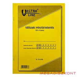 Nyomtatvány időszaki pénztárjelentés VECTRALINE 25x4