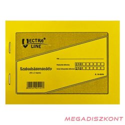 Nyomtatvány szabadságengedély VECTRALINE 50x2