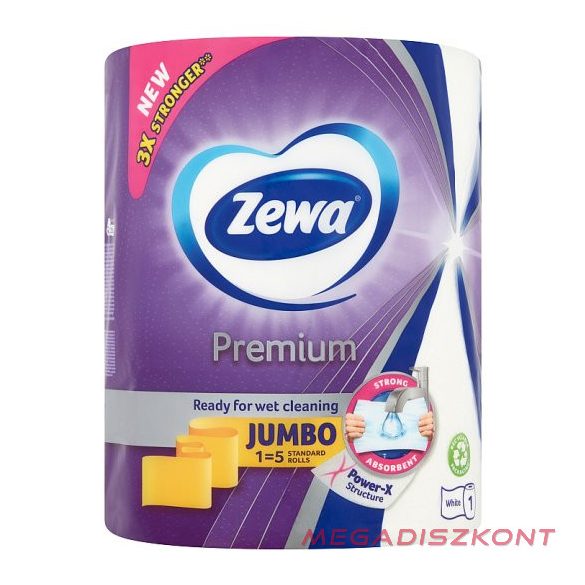 Zewa Premium Jumbo 3 rétegű papírtörlő 1 tekercs, 230 lap