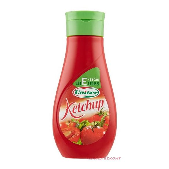 UNIVER ketchup csepp alakú flakon 470g