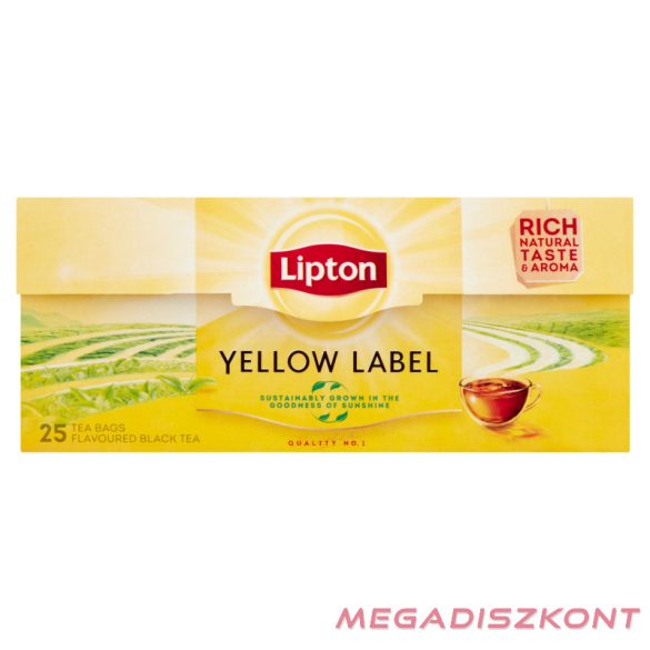 Lipton Yellow Label tea 25x1,5g