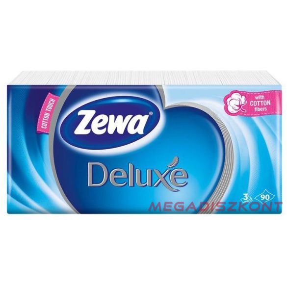 Zewa Deluxe papír zsebkendő 90 db