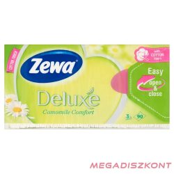 Zewa Deluxe papír zsebkendő Kamilla 90 db