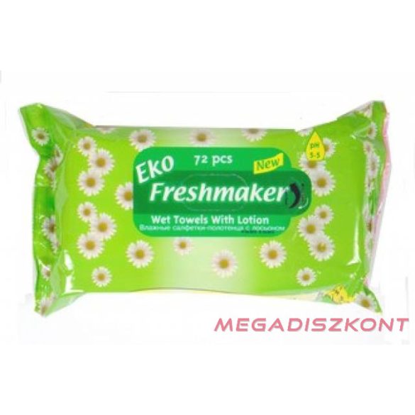 Eko Freshmaker törlőkendő 72 lap