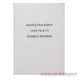   Nyomtatvány védőoltási könyv PÁTRIA 14 év feletti személy részére A/6