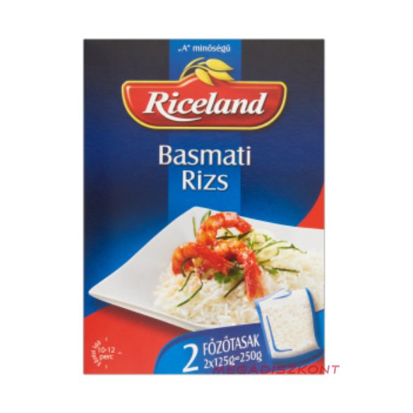 RICELAND BASMATI RIZS 2X125G