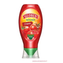 GLOBUS ketchup csípős flakonos 450g/470g