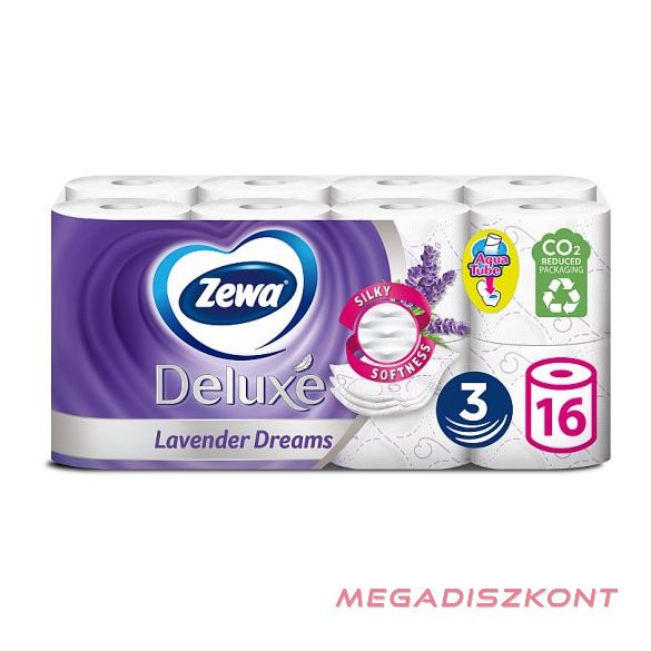 Zewa Deluxe 3 rétegű toalettpapír Lavender Cotton 16tekercs