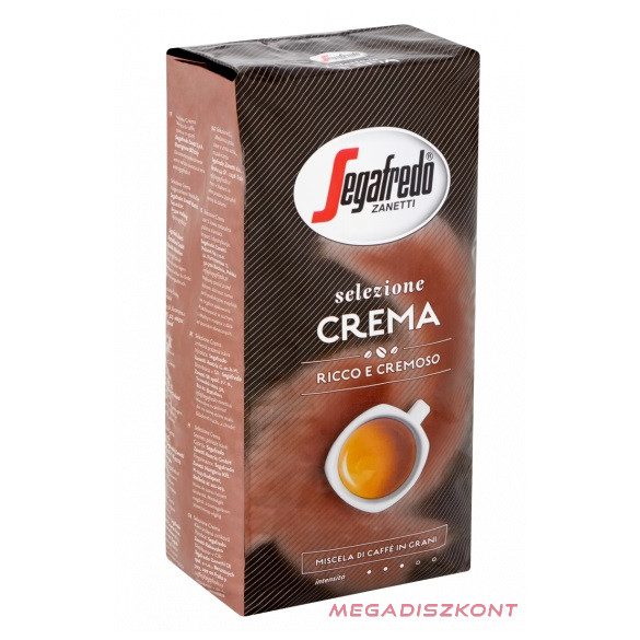 Segafredo Selezione Crema szemes kávé 1kg