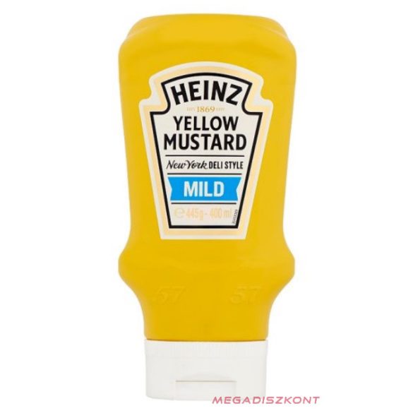 HEINZ mustár midl 445g/400ml