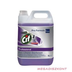   Cif 2in1 mosogató-, általános tisztító- és fertőtlenítőszer 5 liter