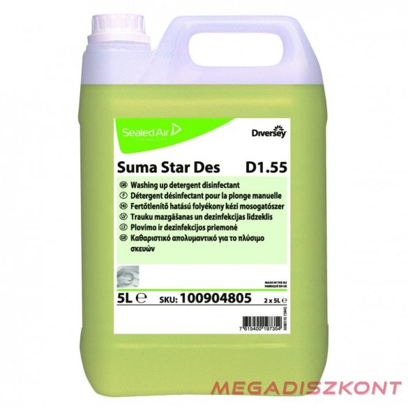 Suma Star Des D1.55 fertőtlenítős kézi mosogató 5L