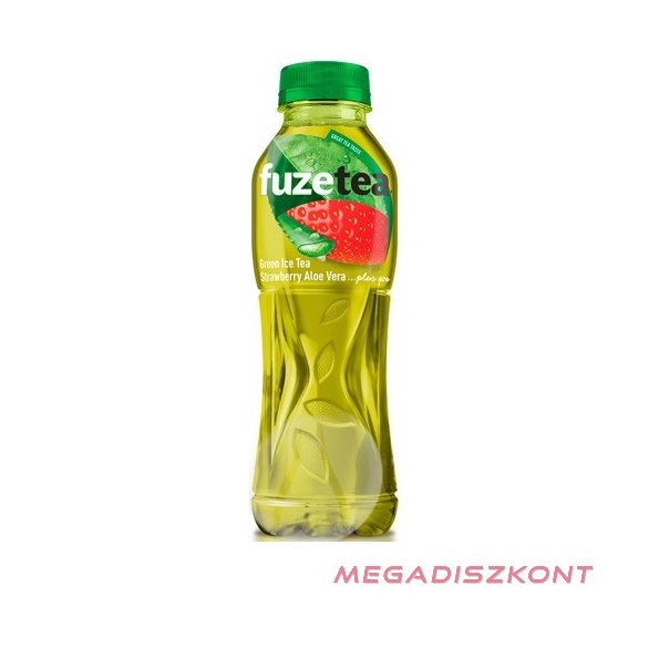 COCA Fuzetea Eper-Aloevera zöld tea 0,5l