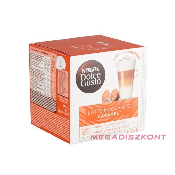 NESCAFÉ Dolce Gusto kapszula Latte Macchiato Caramel 145,6g