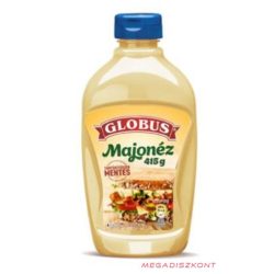 GLOBUS majonéz 415g új flakonos