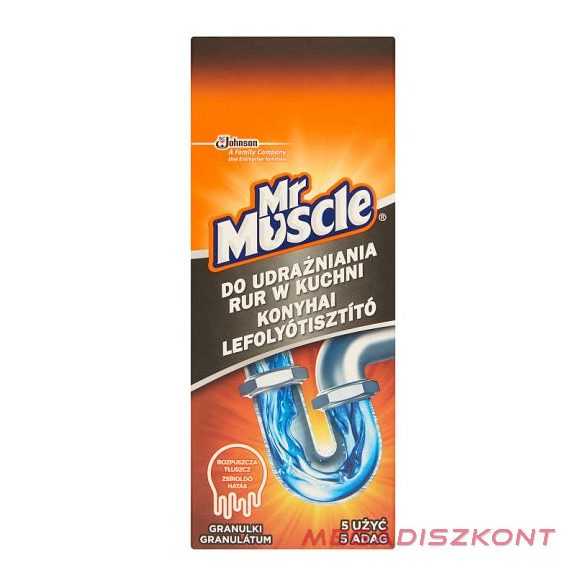 Mr.Muscle lefolyótisztító granulátum 250g