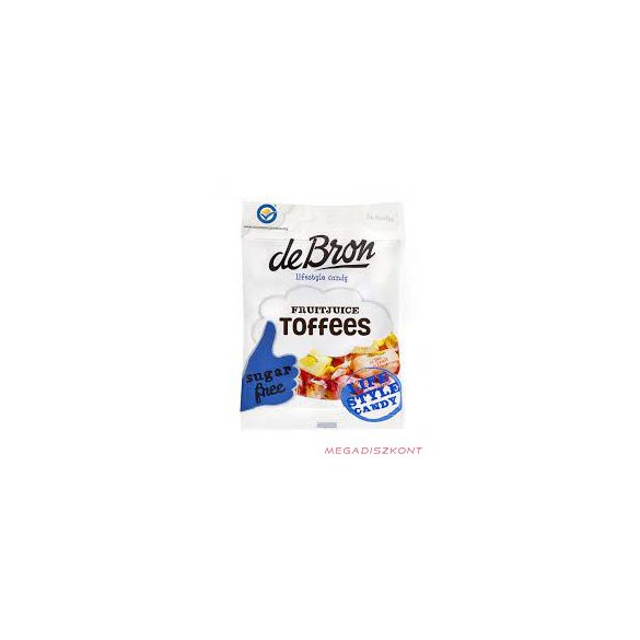 DeBron olvadós rágó mix 90g - FRUITJUICE TOFFEE (12 db/#)