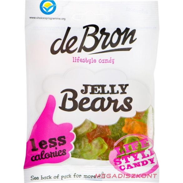 DeBron gumicukor 90g - JELLY BEARS (12 db/#)