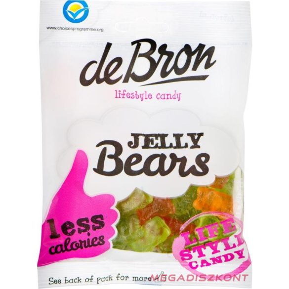 DeBron gumicukor 90g - JELLY BEARS (12 db/#)