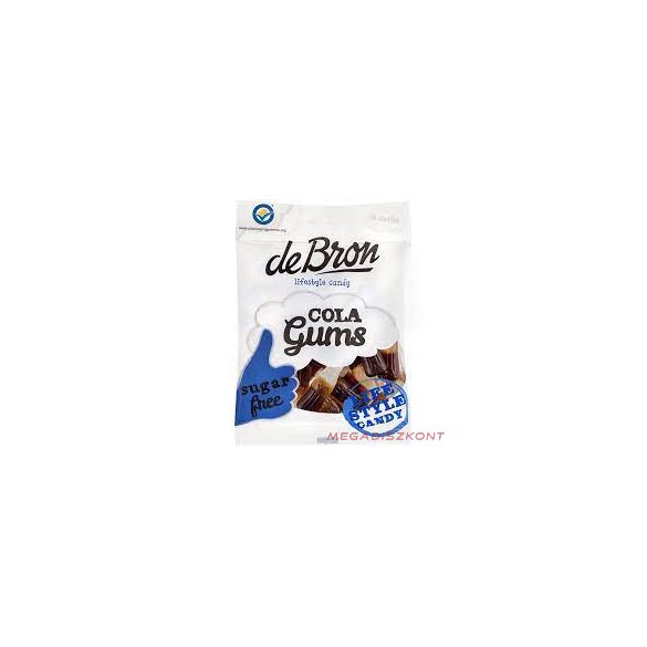 DeBron gumicukor 100g - COLA (12 db/#)