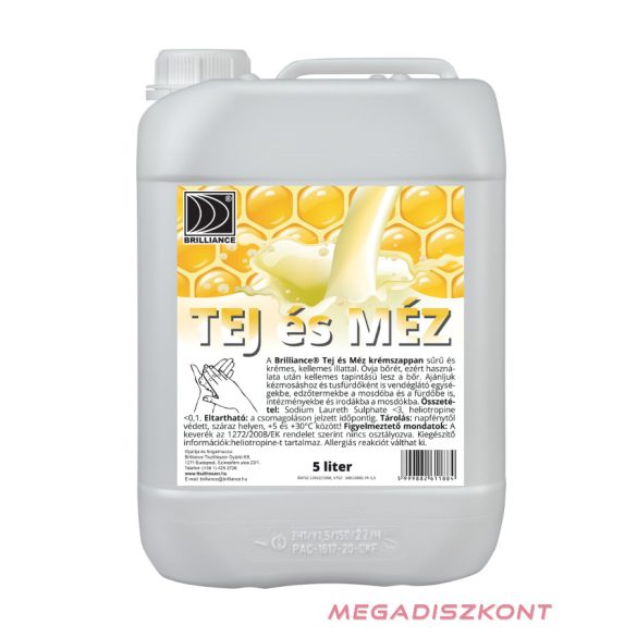 Brilliance Tej és Méz krémszappan 5L