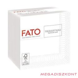   FATO natural koktélszalvéta 24x24cm (100 db/csomag, 12 csomag/#)