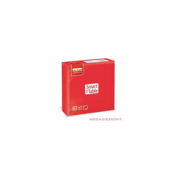 FATO szalvéta Piros (33X33cm) 2 réteg, 50 db (24 csomag/karton)