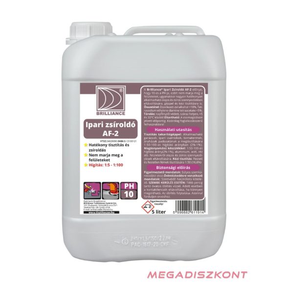 Brilliance Ipari Zsíroldó AF-2 5L