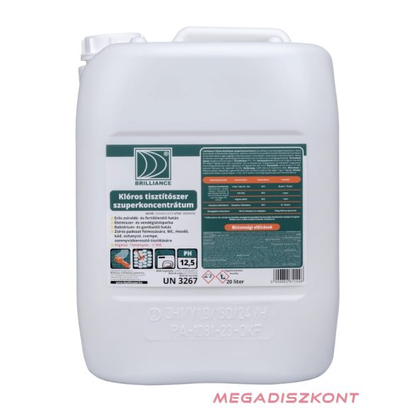 Brilliance Klóros tisztítószer szuperkoncentrátum 20L