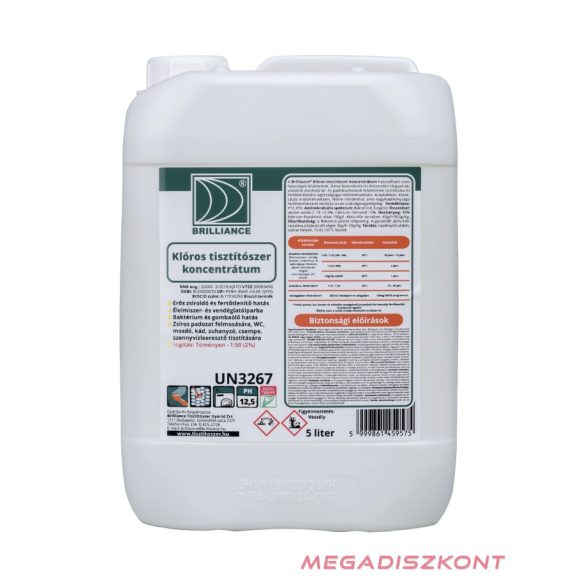 Brilliance Klóros tisztítószer szuperkoncentrátum 5L