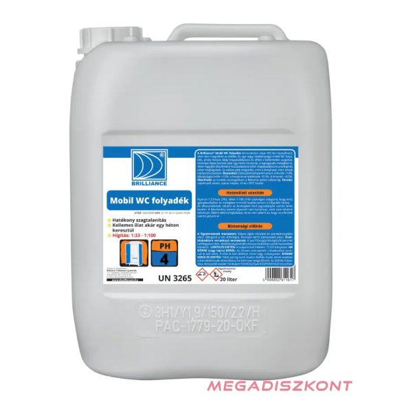 Brilliance Mobil WC folyadék 20L