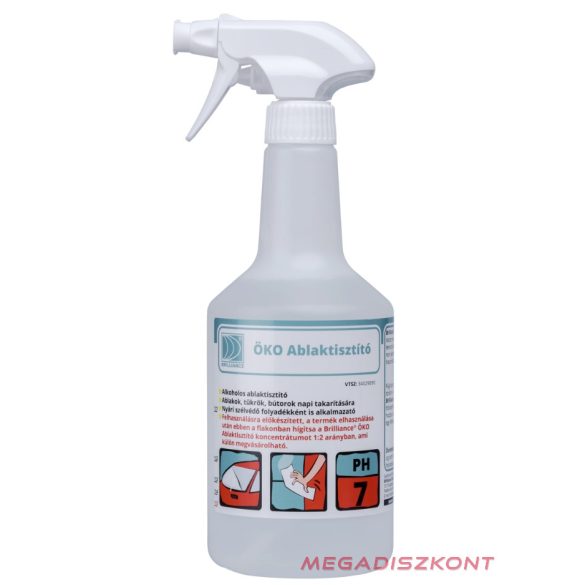 Brilliance ÖKO Ablaktisztító hígítós flakonban 750 ml