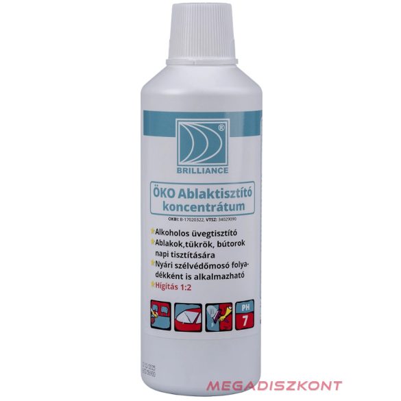 Brilliance ÖKO Ablaktisztító koncentrátum 1L