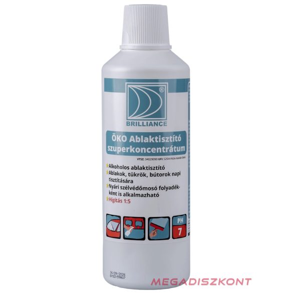 Brilliance ÖKO Ablaktisztító szuperkoncentrátum 1L