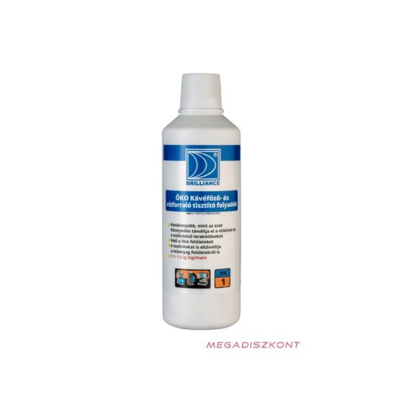 Brilliance Öko Kávéfőző és vízforraló tisztító folyadék 1L