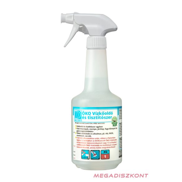 Brilliance Öko Vízkőoldó és tisztítószer hígítós flakonban 750ml